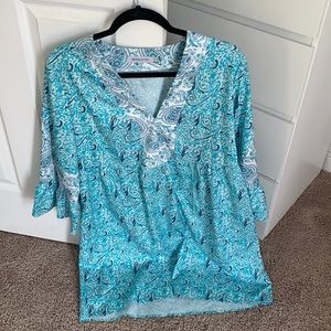 Turquoise tunic